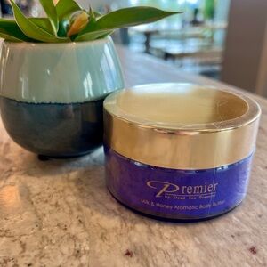 Premier Dead Sea Milk & Honey Aromatic Body Butter Luxury Spa   NEW Sealed